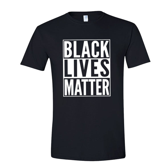 XtraFly Apparel Men's Black Lives Matter BLM America Crewneck Short Sleeve T-shirt