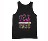 XtraFly Apparel Men's Pretty in Pink Breast Cancer Ribbon Tank-Top