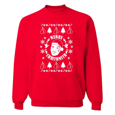 XtraFly Apparel Merry Christhmith Ugly Christmas Pullover Crewneck-Sweatshirt