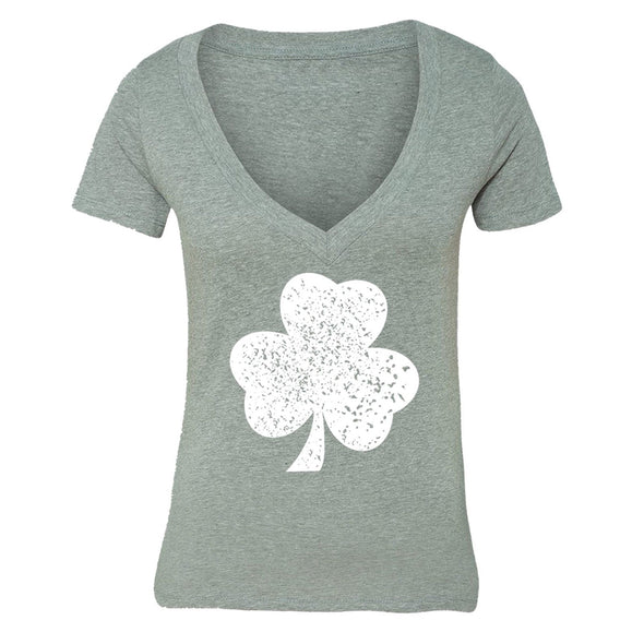 XtraFly Apparel Women's St. Patrick's Day Irish Pride V-neck Short Sleeve T-shirt