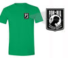 XtraFly Apparel Men's Not Forgotten Pocket Military Pow Mia Crewneck Short Sleeve T-shirt