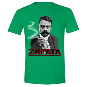 XtraFly Apparel Men's Emiliano Zapata Zapatismo Mexican Heritage Crewneck Short Sleeve T-shirt
