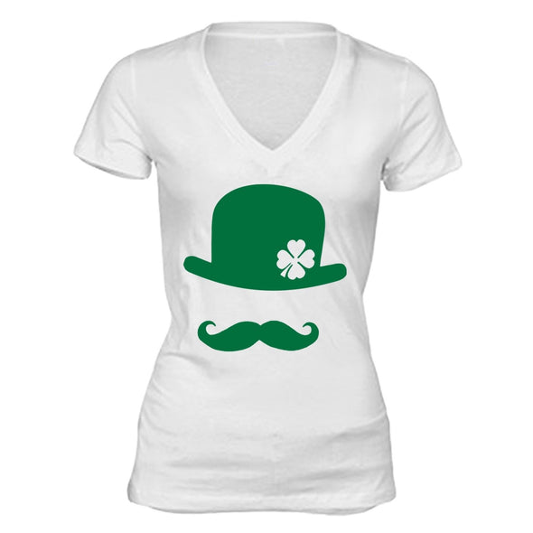 XtraFly Apparel Shamrock Clover St. Patrick's Matching Couples Short Sleeve T-shirt