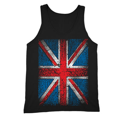 XtraFly Apparel Men's British UK Flag Union Memorial Day Tank-Top