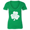 XtraFly Apparel Shamrock Clover St. Patrick's Matching Couples Short Sleeve T-shirt