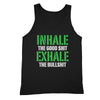 XtraFly Apparel Men's Inhale Good Shit Exhale  Tank-Top