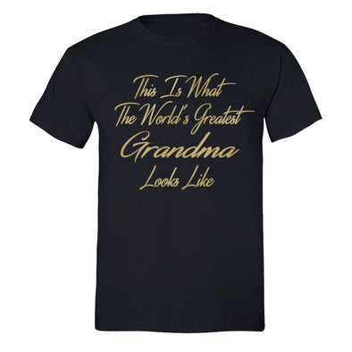 XtraFly Apparel Men's World's Greatest Grandma Mother's Day Crewneck Short Sleeve T-shirt