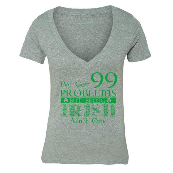 XtraFly Apparel Women's St. Patrick's Day Irish Pride V-neck Short Sleeve T-shirt