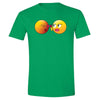 XtraFly Apparel Men's Emoji Pepper Spray Novelty Gag Crewneck Short Sleeve T-shirt