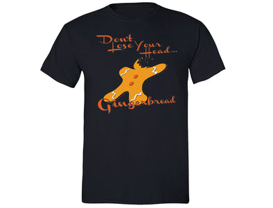 XtraFly Apparel Men's Gingerbread Don't Lose Ugly Christmas Crewneck Short Sleeve T-shirt