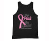 XtraFly Apparel Men's Real Men Wear Pink Breast Cancer Ribbon Tank-Top