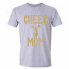 XtraFly Apparel Men's Cheer Mom Mother's Day Crewneck Short Sleeve T-shirt