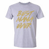 XtraFly Apparel Men's Best Mom Mother's Day Crewneck Short Sleeve T-shirt