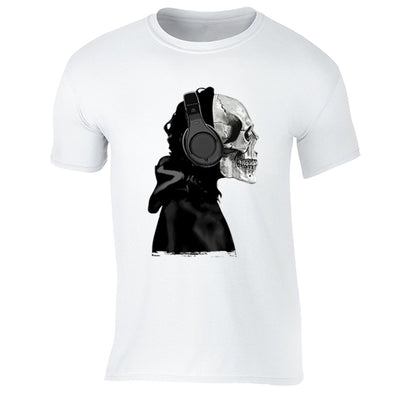 XtraFly Apparel Men's Skeleton Muerte Skulls Day Of The Dead Crewneck Short Sleeve T-shirt