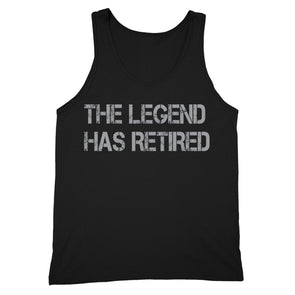XtraFly Apparel Men's The Legend Has Retired Father's Day Tank-Top