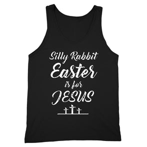 XtraFly Apparel Men's Silly Rabbit Jesus Cross Easter Tank-Top