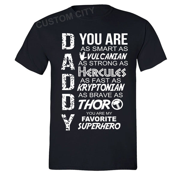 XtraFly Apparel Men's Funny Gift Father's Day Crewneck Short Sleeve T-shirt