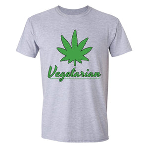 XtraFly Apparel Men's Vegetarian 420  Crewneck Short Sleeve T-shirt