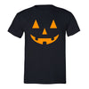 XtraFly Apparel Men's Smiling Jack O'Lantern Halloween Pumpkin Crewneck Short Sleeve T-shirt