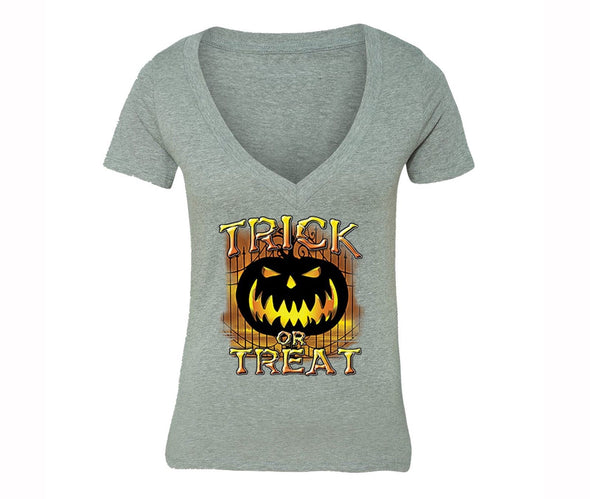 XtraFly Apparel Women's Halloween Costume V-neck Short Sleeve T-shirt