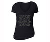 XtraFly Apparel Women's Halloween Costume V-neck Short Sleeve T-shirt