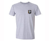 XtraFly Apparel Men's Eagle Pocket Military Pow Mia Crewneck Short Sleeve T-shirt