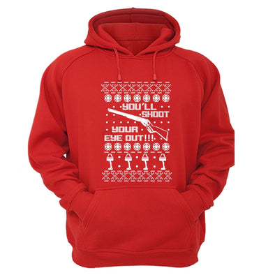 XtraFly Apparel Ugly Christmas Vacation Funny Hooded-Sweatshirt Pullover Hoodie