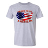 XtraFly Apparel Men's American Flag Distressed 4th of July Crewneck Short Sleeve T-shirt