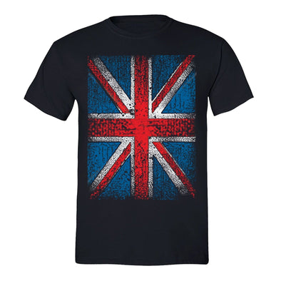 XtraFly Apparel Men's British UK Flag Union Memorial Day Crewneck Short Sleeve T-shirt