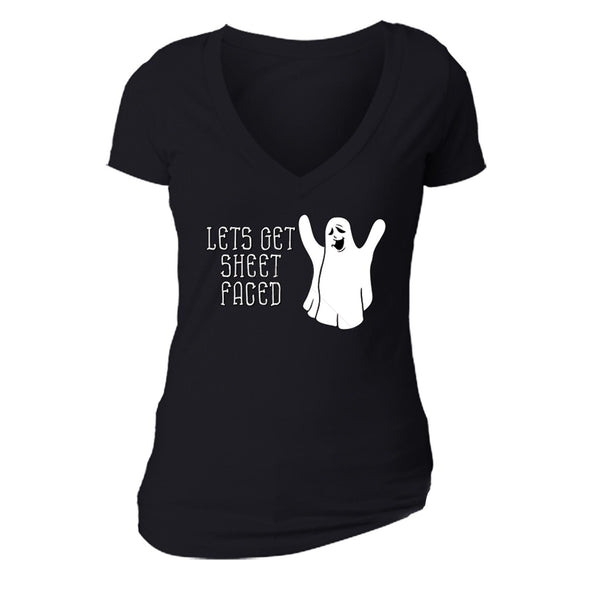 XtraFly Apparel Women's Halloween Costume V-neck Short Sleeve T-shirt