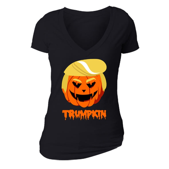 XtraFly Apparel Women's Halloween Costume V-neck Short Sleeve T-shirt