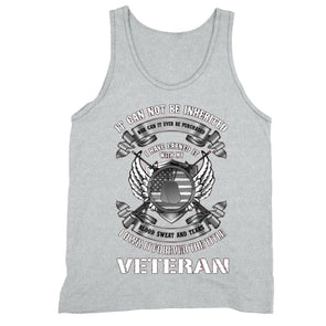 XtraFly Apparel Men's Veteran Blood Sweat Tears Military Pow Mia Tank-Top