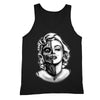 XtraFly Apparel Men's Zombie Skull Marilyn Monroe Tank-Top