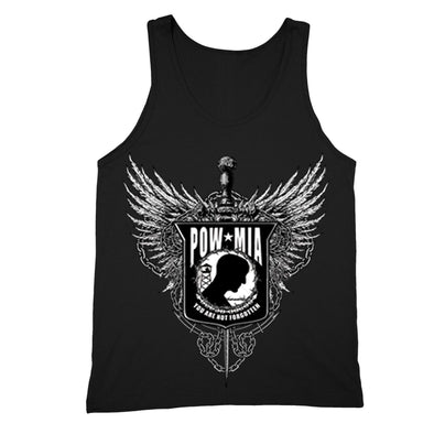 XtraFly Apparel Men's You are Not Forgotten Military Pow Mia Tank-Top