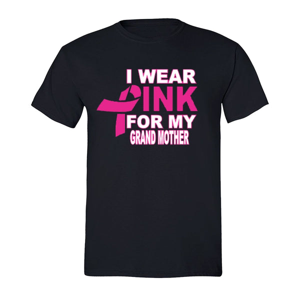 XtraFly Apparel Men's Breast Cancer Awareness Crewneck Short Sleeve T-shirt