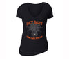 XtraFly Apparel Women's Halloween Costume V-neck Short Sleeve T-shirt