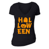 XtraFly Apparel Women's Halloween Costume V-neck Short Sleeve T-shirt