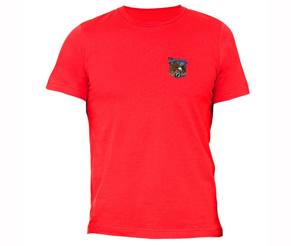 XtraFly Apparel Men's Some Gave All Eagle Pocket Military Pow Mia Crewneck Short Sleeve T-shirt