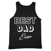 XtraFly Apparel Men's Best Dad Ever Father's Day Tank-Top