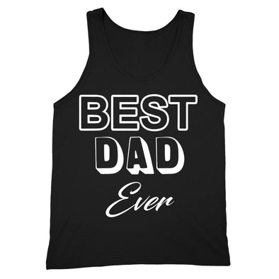 XtraFly Apparel Men's Best Dad Ever Father's Day Tank-Top