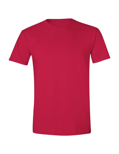 XtraFly Apparel Men's Active Plain Basic Crewneck Short Sleeve T-shirt Maroon