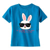 XtraFly Apparel Boys Hip Hop Bunny Easter Crewneck Short Sleeve T-shirt