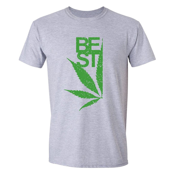 XtraFly Apparel Men's Weed 420  Crewneck Short Sleeve T-shirt