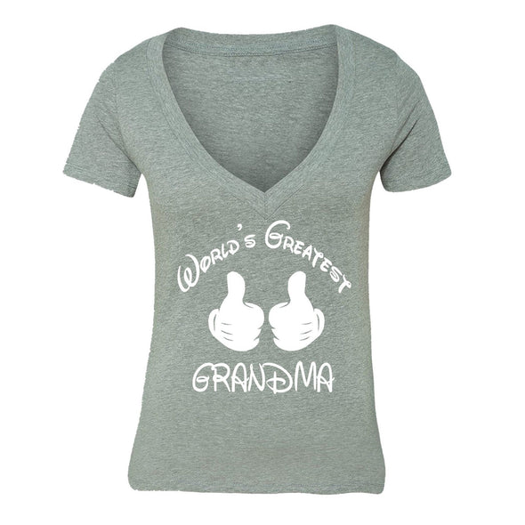 XtraFly Apparel Women's Best Mom Mother's Day V-neck Short Sleeve T-shirt