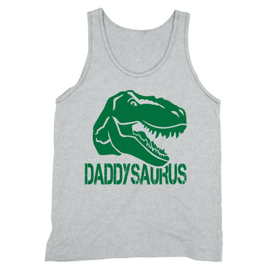 XtraFly Apparel Men's Daddysaurus T-Rex Dinosaur Father's Day Tank-Top