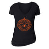 XtraFly Apparel Women's Halloween Costume V-neck Short Sleeve T-shirt