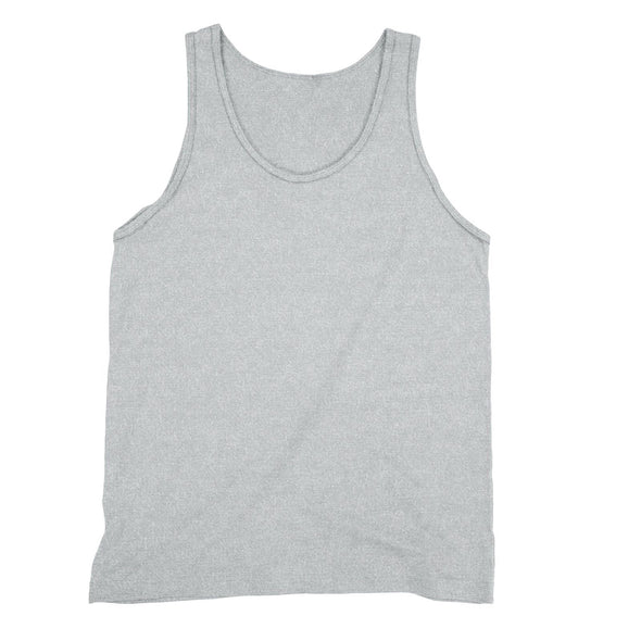 XtraFly Apparel Men's Active Plain Basic Tank-Top Gray