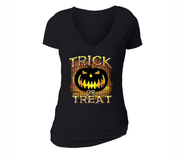 XtraFly Apparel Women's Halloween Costume V-neck Short Sleeve T-shirt