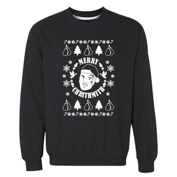 XtraFly Apparel Merry Christhmith Ugly Christmas Pullover Crewneck-Sweatshirt