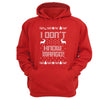 XtraFly Apparel Don't Know Margo Griswold Ugly Christmas Hooded-Sweatshirt Pullover Hoodie